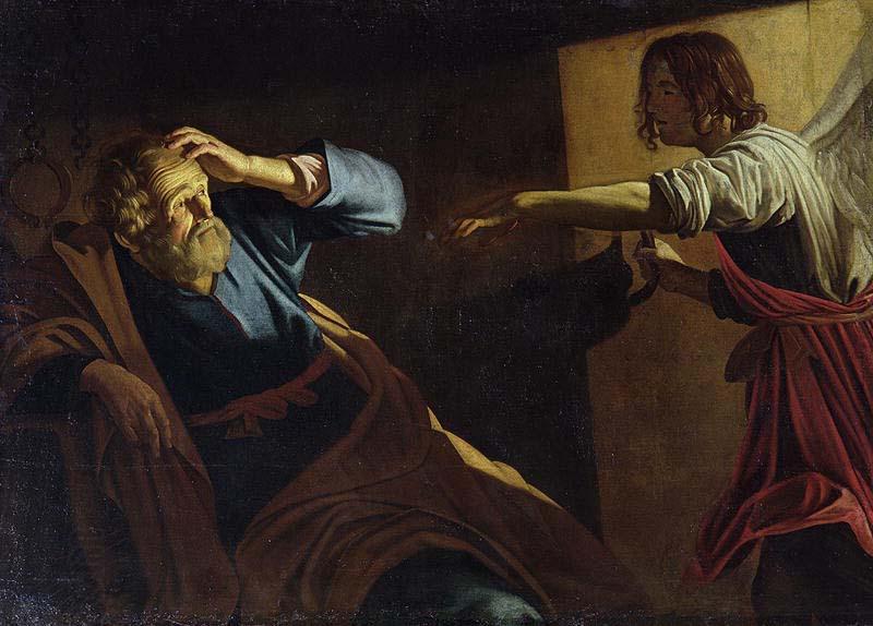 Gerard van Honthorst St Peter Released from Prison. At the Staatliche Museen, Berlin. China oil painting art